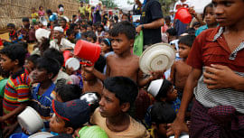 Rohingya refugee children