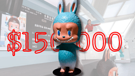 Human-sized Labubu doll fetches over $150,000 at Beijing auction