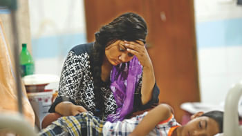 Dengue patient in Bangladesh Dengue patient in Bangladesh