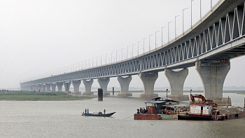 A picture of the Padma bridge A picture of the Padma bridge