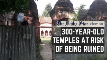 We must preserve historical sites for posterity  300-year-old temples at risk of being ruined