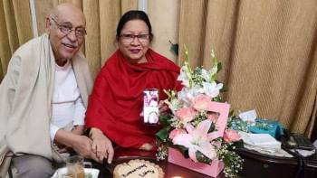 53 years of being together: Abul Hayat and Mahfuza Shirin 53 years of being together: Abul Hayat and Mahfuza Shirin