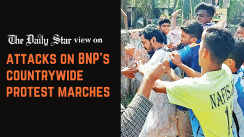 Attacks on BNP are condemnable Attacks on BNP's countrywide protest marches
