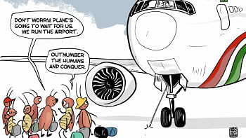 Dhaka airport Dhaka airport: A tale of grime and punishment