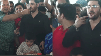 Ananta Jalil mistakenly eats cake while fasting  Ananta Jalil mistakenly eats cake while fasting