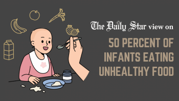 Ensure healthy food for infants Children consuming sugary beverages and foods high in fat and sodium content