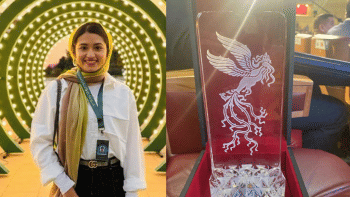 Tasnia Farin wins award for ‘Fatima’ at Fajr Int’l Film fest  Tasnia Farin wins award for ‘Fatima’ at Fajr Int’l Film fest
