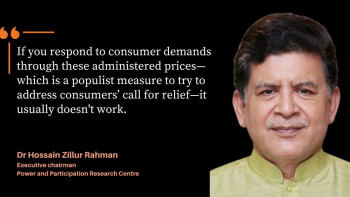 ‘Administered prices don’t work’ Economist Dr Hossain Zillur Rahman