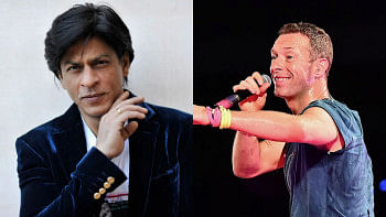 Chris Martin pays special tribute to Shah Rukh Khan at Mumbai concert Chris Martin pays special tribute to Shah Rukh Khan at Mumbai concert