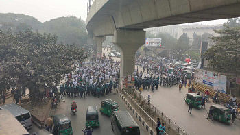 Medical Assistant Training School protests Shahbagh Medical Assistant Training School protests Shahbagh