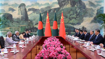 Xi Jinping Yunus bilateral meeting Xi Jinping Yunus bilateral meeting