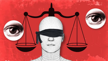 The law is blind, but so are the people