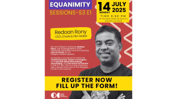 Redoan Rony to lead filmmaking workshop in Dhaka on July 14 Redoan Rony to lead filmmaking workshop in Dhaka on July 14