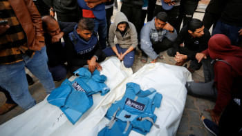 Journalists being killed in Gaza