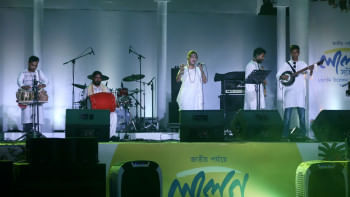 Lalon commemorated with grand tribute at Suhrawardy Udyan Lalon commemorated with grand tribute at Suhrawardy Udyan