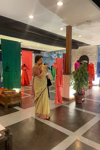 Majestic Silks of Bangladesh Exhibition: A display by fashion designer Maheen Khan Majestic Silks of Bangladesh Exhibition: A display by fashion designer Maheen Khan
