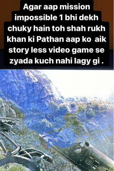 ‘Pathaan’ termed a ‘story-less video game’ by Pakistani actor ‘Pathaan’ termed a ‘story-less video game’ by Pakistani actor
