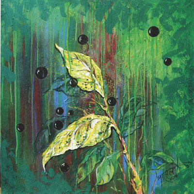 Acrylic artwork by Saida Monira Hasan Payel. Acrylic artwork by Saida Monira Hasan Payel.