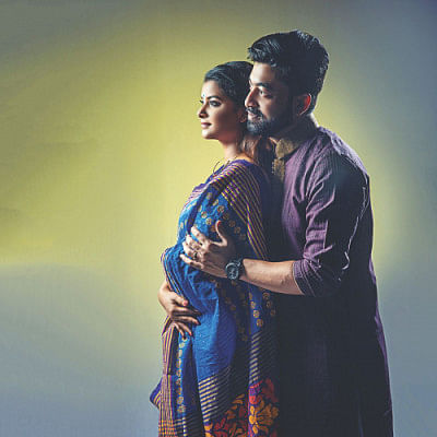 Sabnam Faria and Harunur Rashid Opu Sabnam Faria and Harunur Rashid Opu