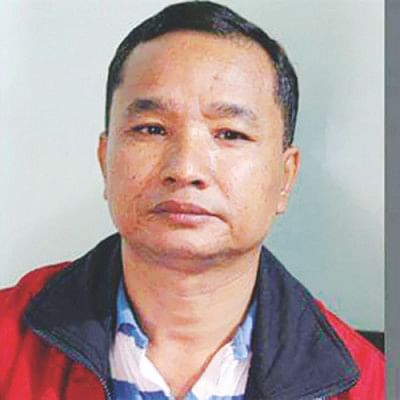 Rangamati’s Naniarchar upazila chairman Shaktimaan Chakma Rangamati’s Naniarchar upazila chairman Shaktimaan Chakma