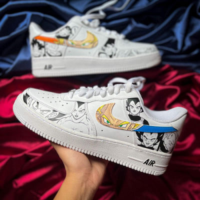 Custom painted sneaker