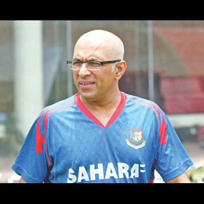 Bangladesh head coach Chandika Hathurusinghes Bangladesh head coach Chandika Hathurusinghes