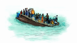 Rohingya_boat by Reuters