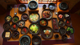 Korean meal