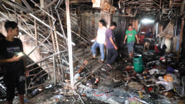 New Super Market fire