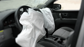 Airbag explosion