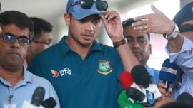 Taskin apologised for arriving late before India match