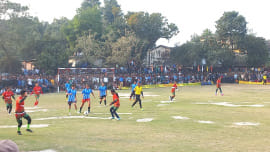 women's football match Joypurhat