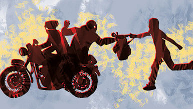 bus robbery in Dhaka's Savar