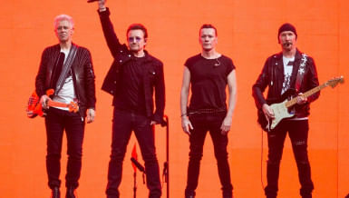 U2 condemns Gaza crisis, questions Netanyahu on civilian deaths