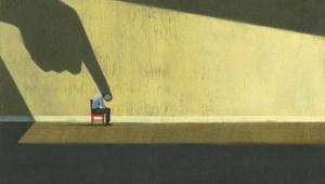 Cowards strung together in a daisy chain