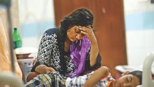 Dengue patient in Bangladesh