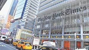 The New York Times building