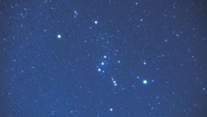 Three Stars in a Diagonal