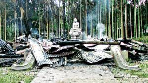 Communal attack in Narail