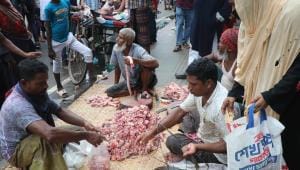 One-day meat market