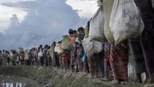 UN support for Rohingya AFP