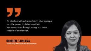 ‘I see no reason to call this an election.’