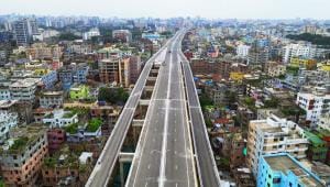 Dhaka concrete jungle