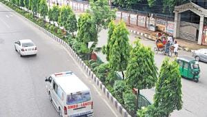 Dhaka’s road dividers