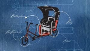 Battery-run rickshaw management