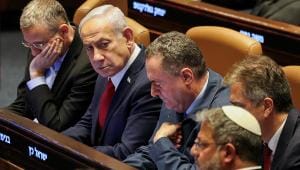 Benjamin Netanyahu in Knesset