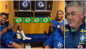 Brazilian Chelsea players under Ancelotti