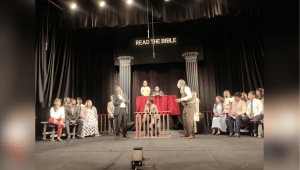 Batighar’s 26th production of ‘Monkey Trial’