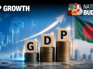 GDP growth target Bangladesh 2026-27