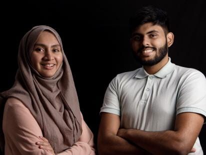 Bushra E Anjum and Mushfiqur Rahman Saad.jpg